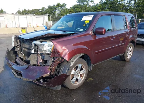2012 Honda Pilot Ex-L z USA, uszkodzony, nr VIN 5FNYF4H59CB071437